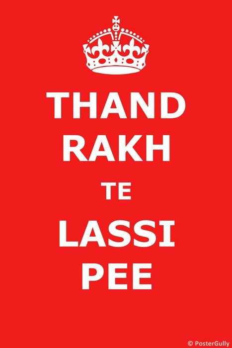 Thand Rakh Te Lassi Pee – PosterGully